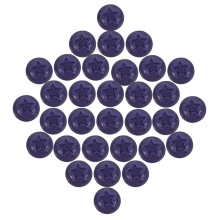 100Pièces Bleuets Artificiels PVC Décor Réaliste Couleur Bleu