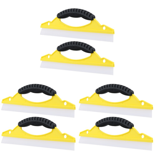 6Pièces Raclette Ergonomique Pour De Douche