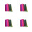 48Rouleaux Papier Crêpe Texturé Coloré Pour Fêtes Bouquets 1