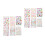 12Feuilles Gems Autoadhésifs En Pour Scrapbooking Cadeaux 1