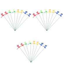 150Pièces Libellules PVC Colorées