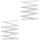 2Pièces Règle Pliante Blanche Plastique Double Face Précise Mesure 1