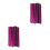 160Pièces Bande Décorative Rosé Clip Installation Facile PP 1