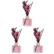 3Pièces Huile Rose Diffuseur Floral