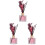 3Pièces Huile Rose Diffuseur Floral 1