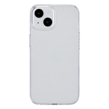 eSTUFF iPhone 15 INFINITE VIENNA TPU Cover - Transparent - 100% recycled plastic