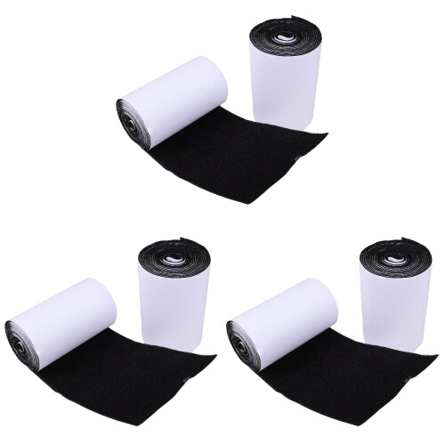3Rouleaux Bande Adhésif Nylon Résistant Multi-Surfaces