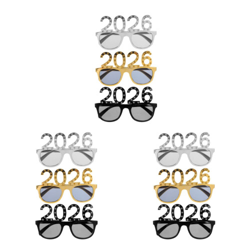 9Pièces Lunettes De 2026 Strass Confortables Colorées