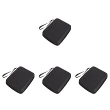 4Pièces Sacoche Kalimba Noire Étui De Transport Et Protection