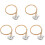 5Ensembles Cordes De Remplacement Lyre En Acier Et Cuivre Clair 1