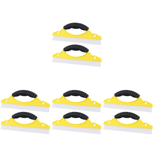 8Pièces Raclette Multiusage Pour Fenêtre Douche Miroir