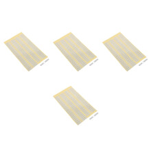 200Pcs Silver Phone Speaker Dustproof Stickers Mesh Cover Easy Install