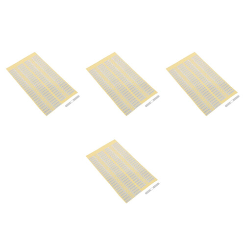 200Pcs Silver Phone Speaker Dustproof Stickers Mesh Cover Easy Install