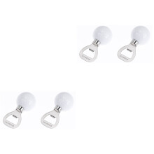 2Pcs White Stainless Steel Bottle for & Soda