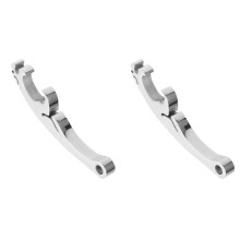 2Pcs Durable Silver Bottle Opener Cute Manual Soda Bottle Opener