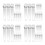 40Pcs Durable Silver Vial Opener Keychain for Oral Solution Bottles 1