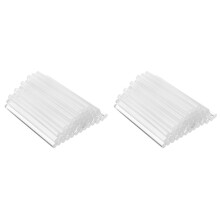 200Pcs White Hot Glue Sticks Strong Adhesive for DIY Crafts Office Use
