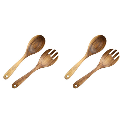 4Pièces En Bois Café Ensemble Simple Résistant