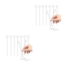 20Pcs Durable Iron Candle Wick Alignment Pins Silver DIY Craft Tools