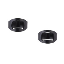 2Stk Schwarze Finger Ringe Dosen- Und Flaschenöffner Für Zuhause