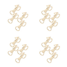 16Pcs Rose Gold Zinc Alloy 40Th Birthday Party Favors Bottle Openers
