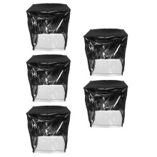 5Pcs Outdoor Waterproof Par Light Covers Multi Color PVC Oxford Shield