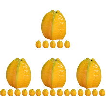 24St Gele Resin Mini Carambola Speelgoed Voor Creatieve DIY Decor