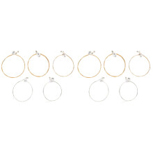 20St Lyre Snaren Kit Gouden Kleur Duurzaam En Eenvoudig Te Installeren