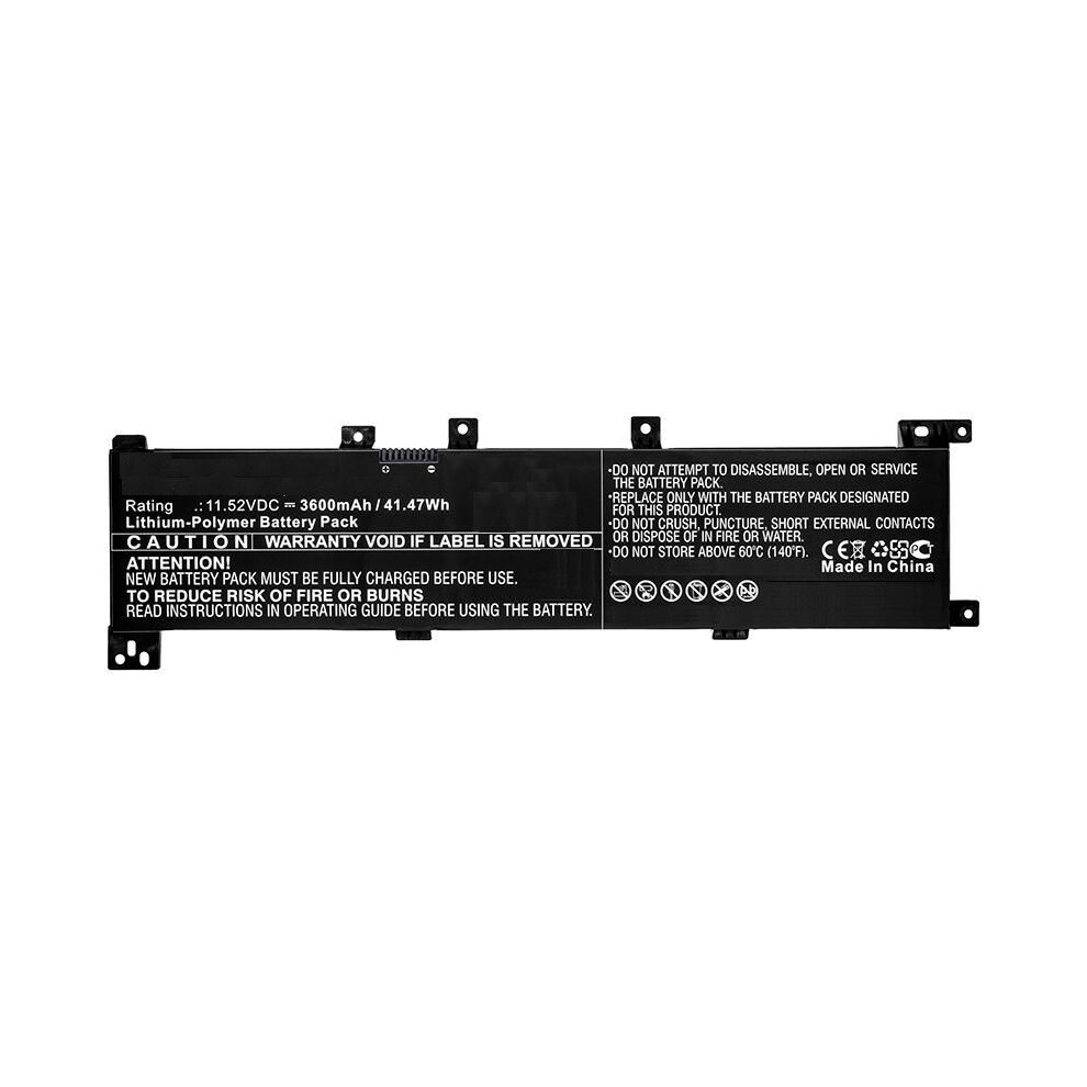 Coreparts Laptop Battery For Asus 41.47Wh Li-Ion 11.52V 3600Mah 5704174329428