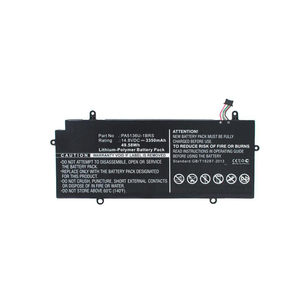 Coreparts Laptop Battery 50Wh Li-Pol 14.8V 3350Mah Black 5715063512043