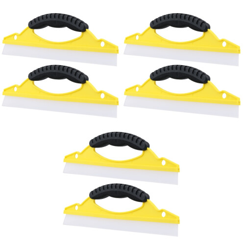6Pièces Raclette Ergonomique Pour De Douche 1
