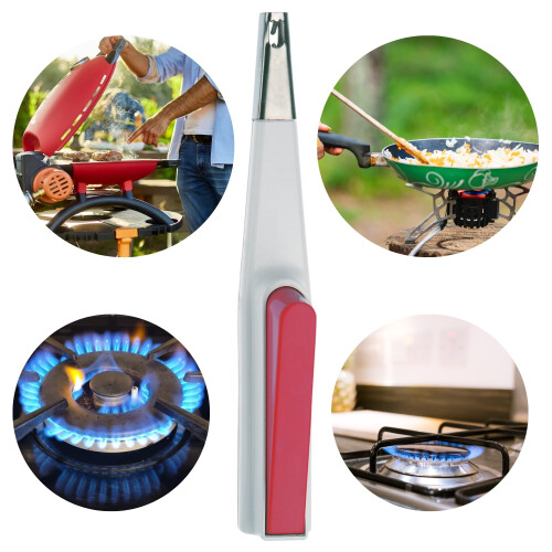 C.K Classic C6000A Piezo Electric Gas Lighter - Assorted colours , White 1