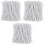 3000Pcs Durable White Cable Tie Straps for Electrical and Cord Use 2