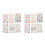 12Feuilles Gems Autoadhésifs En Pour Scrapbooking Cadeaux 3