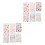 12Feuilles Gems Autoadhésifs En Pour Scrapbooking Cadeaux 6