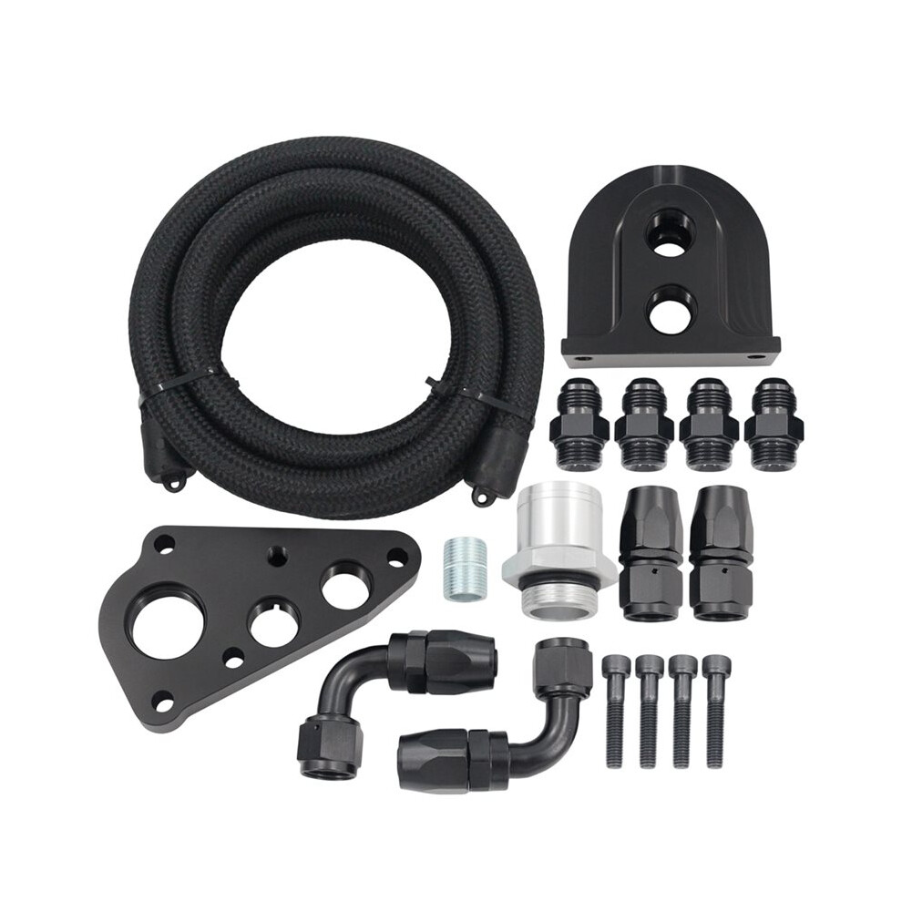 10An Oil Filter Relocation Kit For 4.6L 5.4L V8 Engines, Mustang 96-10, Expedition 97-14, F150 F250 95-10 4711331903316