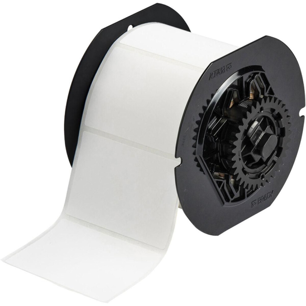 Brady B33 Series Paper Labels 350 Labels Matte White 662820969099