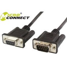 MicroConnect RS-232 D-sub 9 serial cable 3m