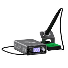 MECHANIC T12 PRO Portable Soldering Station Fast Heating Intelligent Temp Control 75W High Power for Phone Repair B US Plug