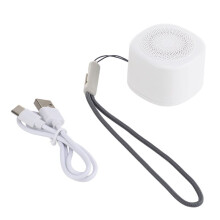 Macchina per il Suono di Rumore Bianco Portatile per Neonati con 10 Suoni Rilassanti e Luce Notturna A 7 Colori Dispositivo di Aiuto al Sonno
