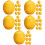 40Pièces Miniatures Citrons Jaunes Simulation Résine Décorative 6