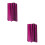 160Pièces Bande Décorative Rosé Clip Installation Facile PP 7