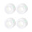 2Ensembles Stickers Talons Blancs Adhésifs Confortables 5