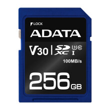 ADATA 256 GB Premier Pro SDXC UHS-I U3 Class 10 (V30S)
