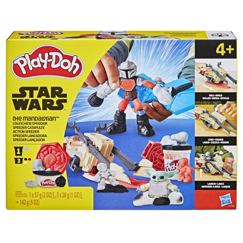 Play-Doh Play-Doh STAR WARS: THE MANDALORIAN Launching Speeder Playset 1