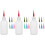 3Ensembles Bouteilles À Squeeze Céramique Couleurs Multiples 3