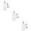 3Ensembles Bouteilles À Squeeze Céramique Couleurs Multiples 8
