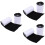 3Rouleaux Bande Adhésif Nylon Résistant Multi-Surfaces 5
