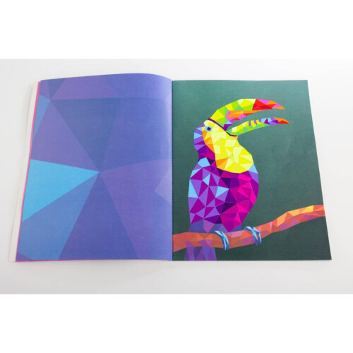Hinkler Creative Sticker Mosaics Neon Animals 1