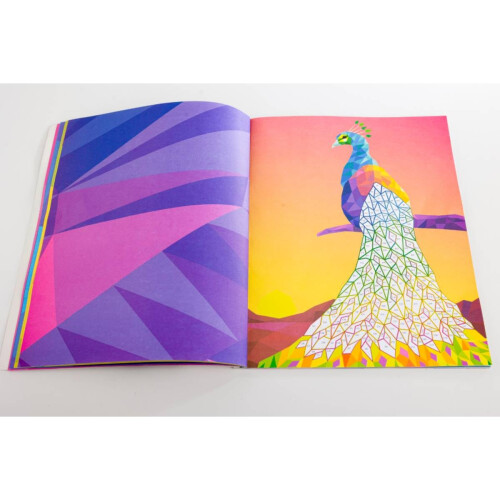 Hinkler Creative Sticker Mosaics Neon Animals 2